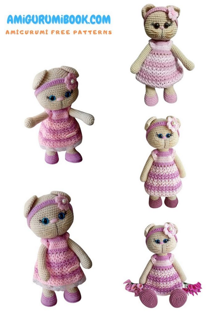 Lady Cat Amigurumi Pattern