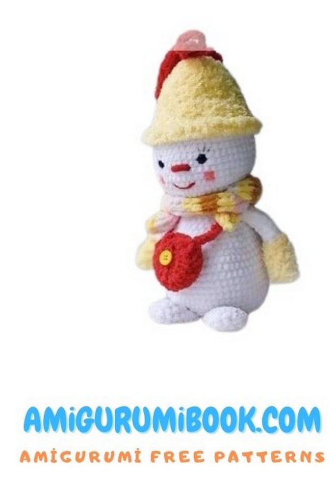 Cute Snowman Amigurumi Pattern
