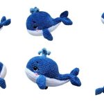 Blue Whale Amigurumi Free Pattern