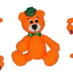 Orange Bear Amigurumi Pattern