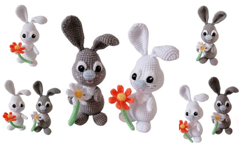 Baby Bunny Amigurumi Free Pattern – Crochet Tutorial