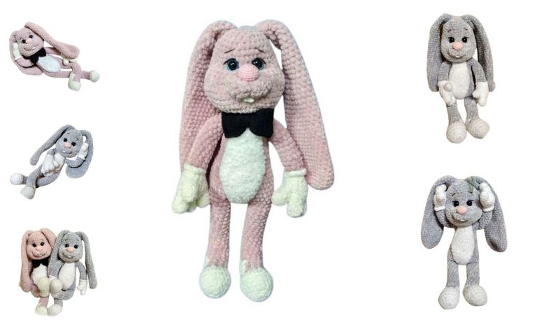 Freddy Bunny Amigurumi Free Pattern – Crochet Tutorial