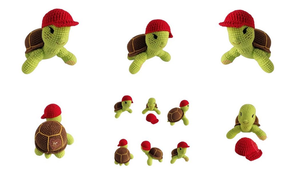 Little Turtle Amigurumi Pattern