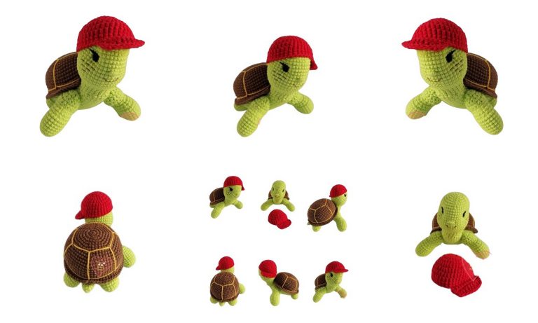 Little Turtle Amigurumi Free Pattern – Crochet Tutorial