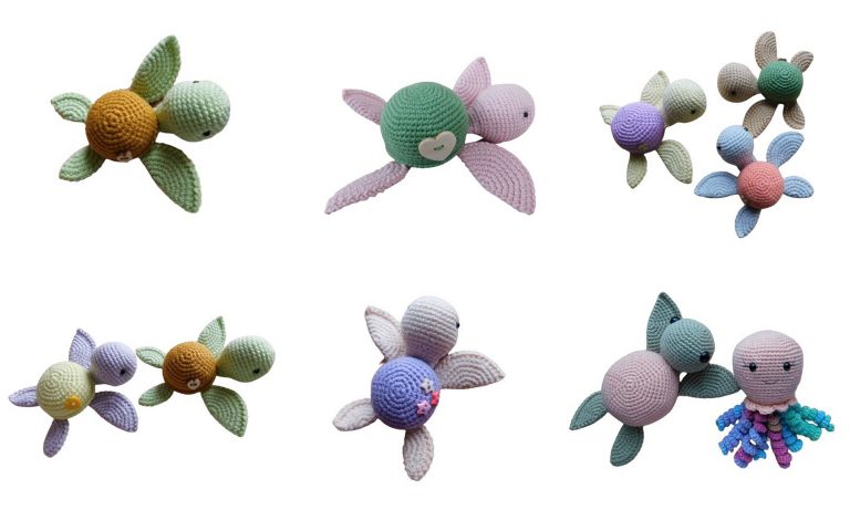 Caretta Caretta Little Amigurumi Free Pattern – Crochet Tutorial