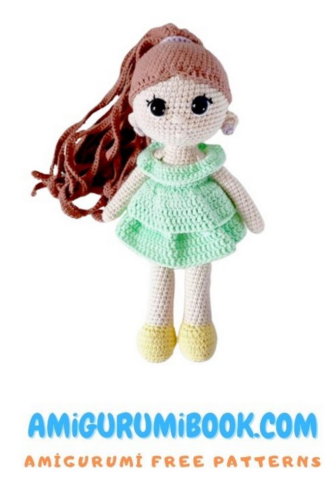 Doll Monica Amigurumi Pattern