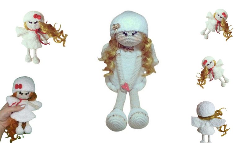 Christmas Angel Amigurumi Doll Free Pattern – Crochet Tutorial