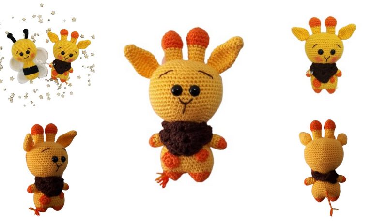 Little Giraffe Amigurumi Free Pattern – Crochet Tutorial