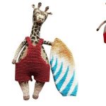 Surfer Giraffe Amigurumi Pattern