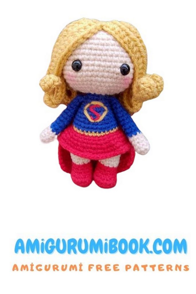 Super Woman Amigurumi Pattern