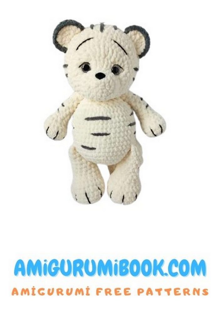 White Tiger Amigurumi Pattern