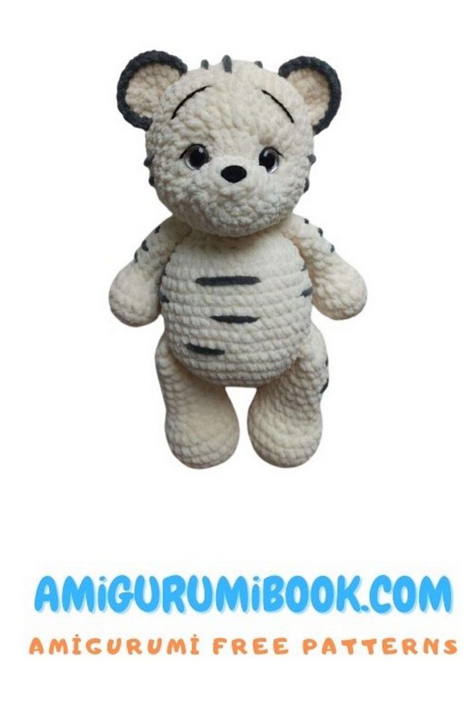 White Tiger Amigurumi Pattern