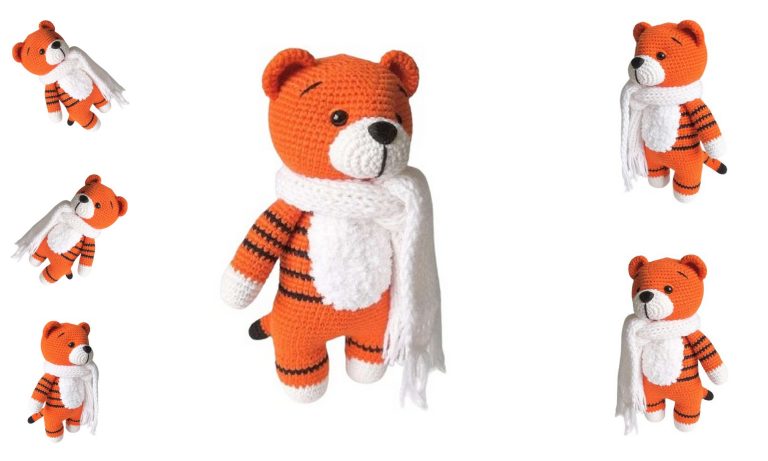 Tiger Cub Theo Amigurumi Free Pattern – Crochet Tutorial