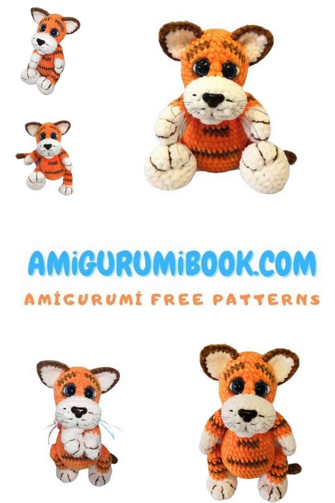 Tiger Jack Amigurumi Pattern