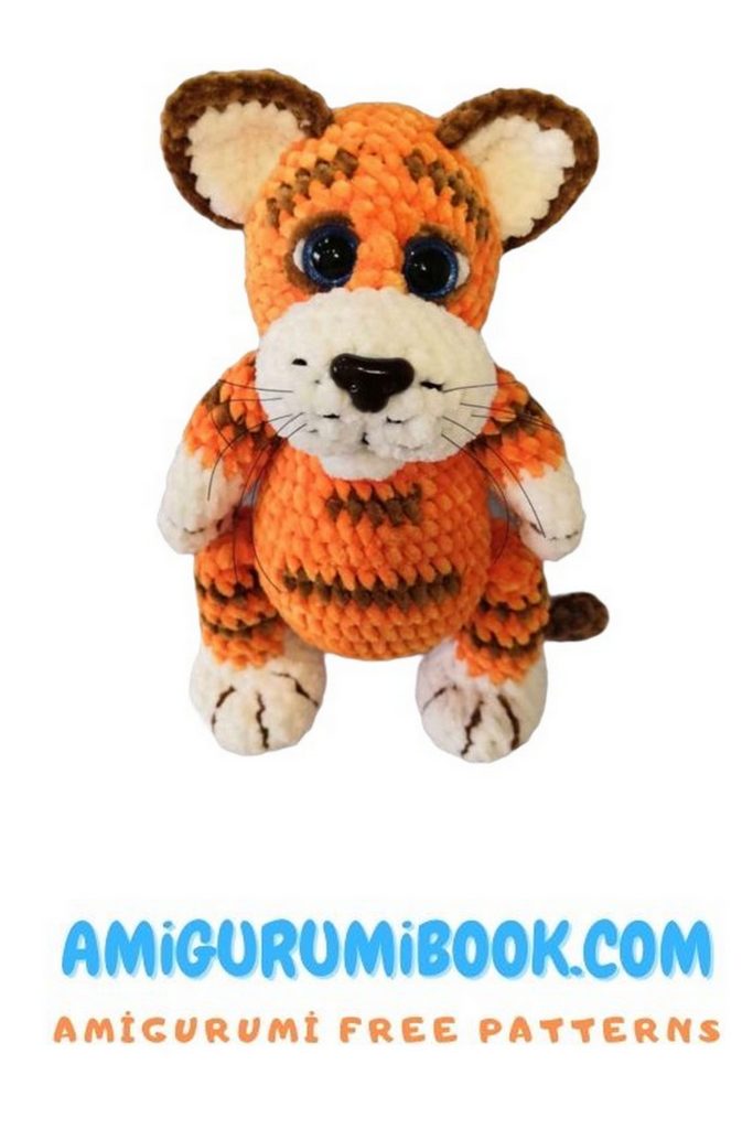 Tiger Jack Amigurumi Pattern