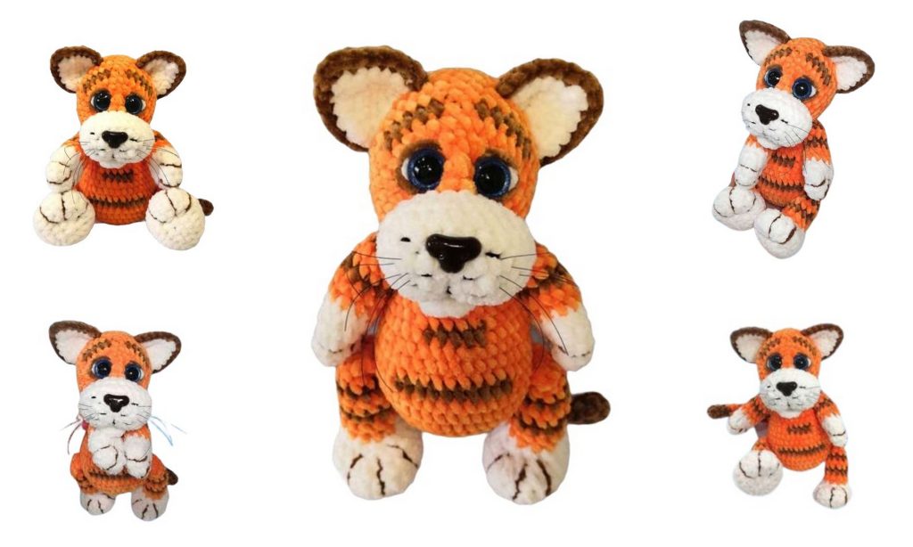 Tiger Jack Amigurumi Pattern