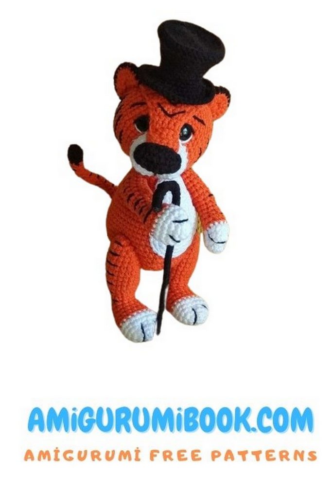 Tiger Martin Amigurumi Pattern