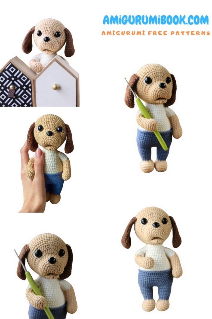 Little Dog Amigurumi Pattern