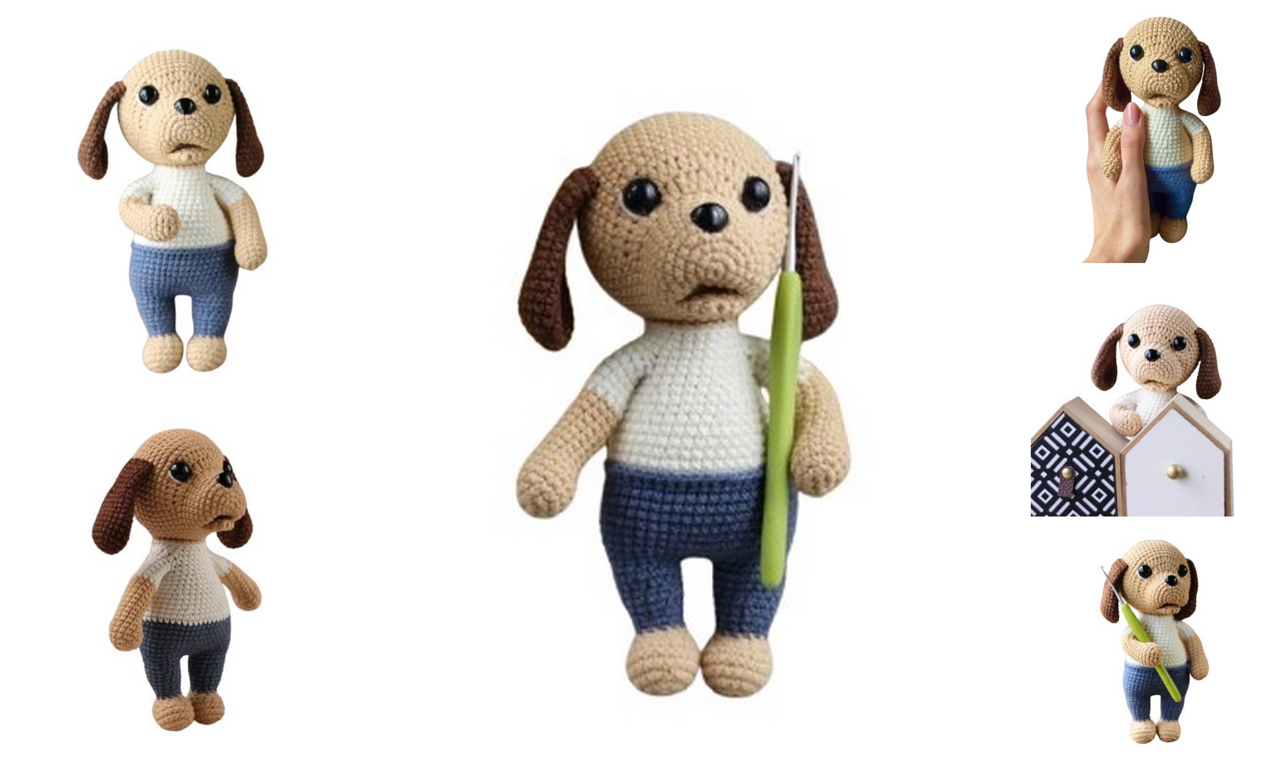 Little Dog Amigurumi Pattern