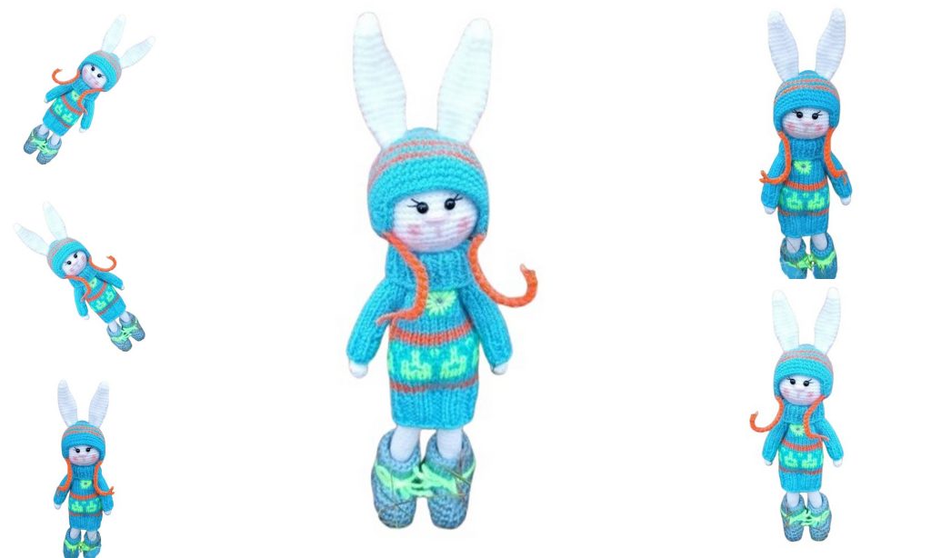 Cute Hat Bunny Amigurumi Free Pattern