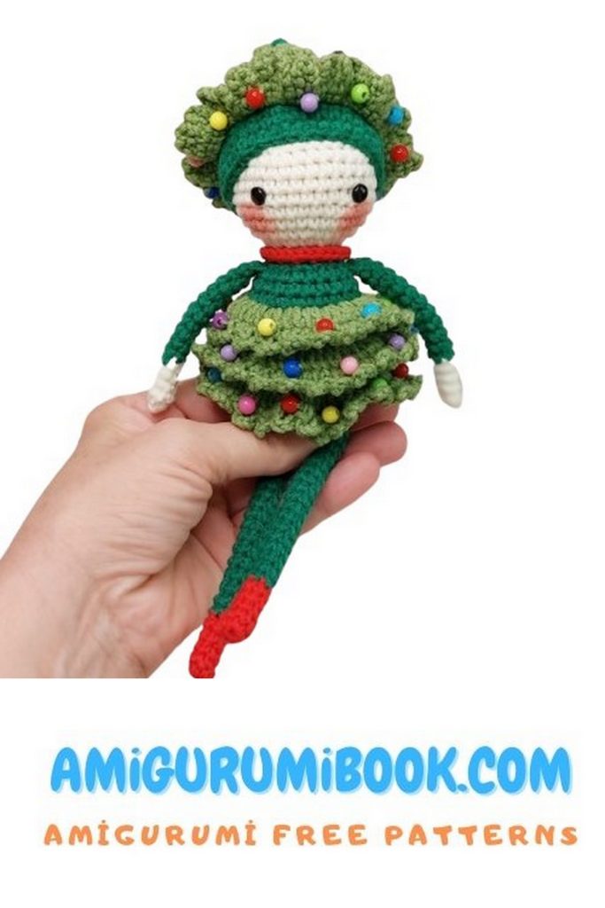 Christmas Tree Doll Amigurumi pattern