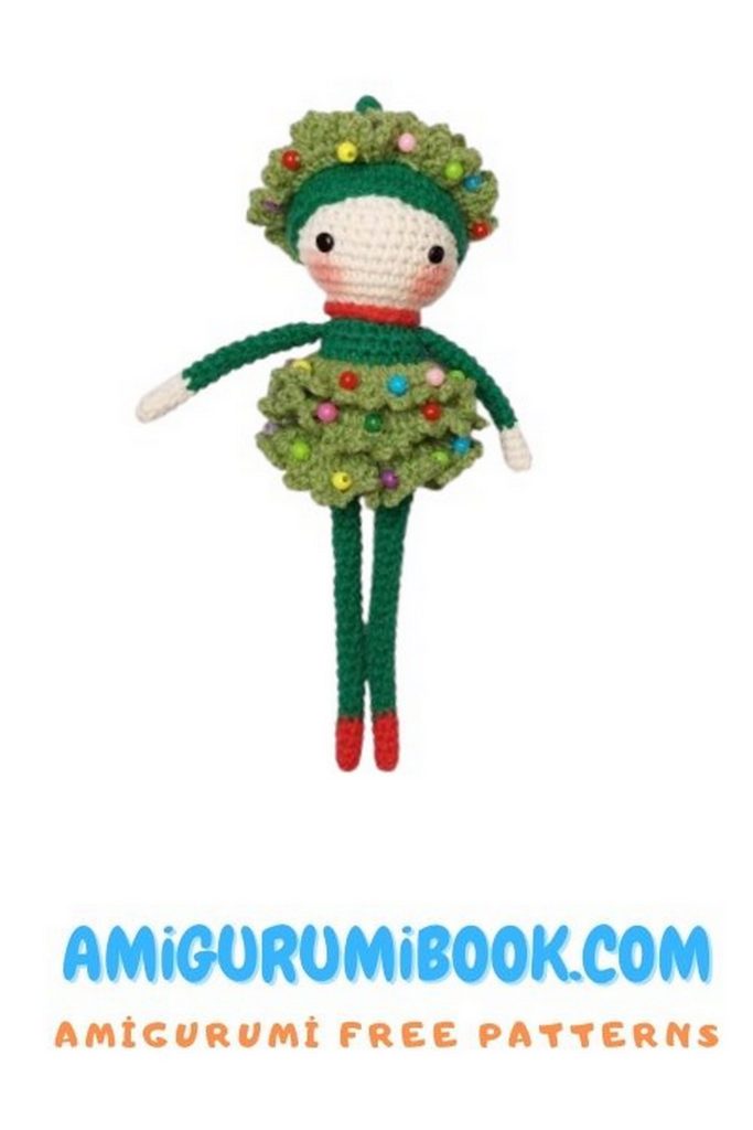 Christmas Tree Doll Amigurumi pattern