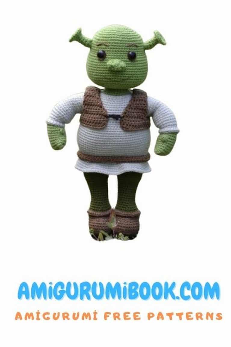 Shrek Amigurumi Free Pattern - Crochet Tutorial - Free Amigurumi ...
