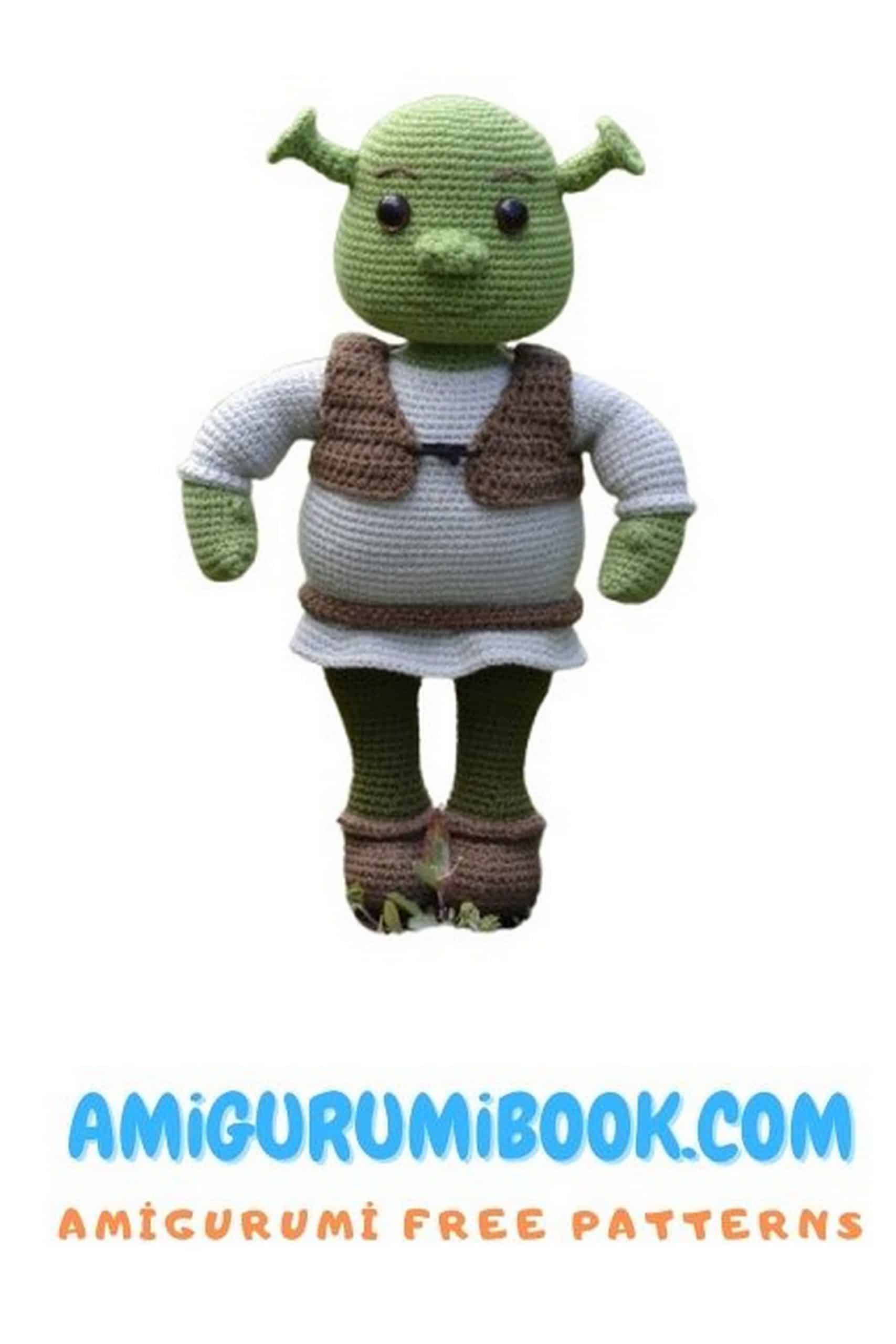 Shrek Amigurumi Free Pattern - Crochet Tutorial - Free Amigurumi ...