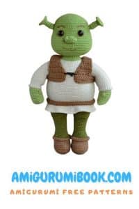 Shrek Amigurumi Free Pattern