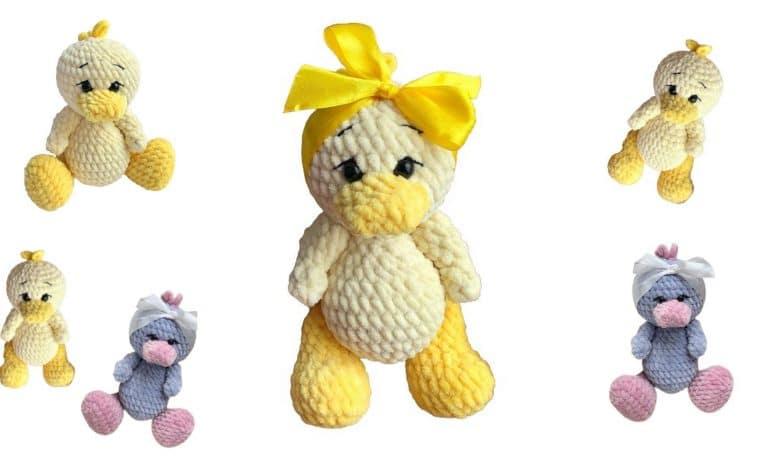 amigurumi duck pattern