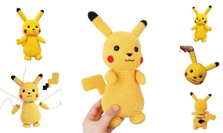 Pikachu Amigurumi Pattern