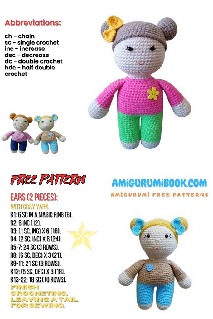 Amigurumi Doll Stesa