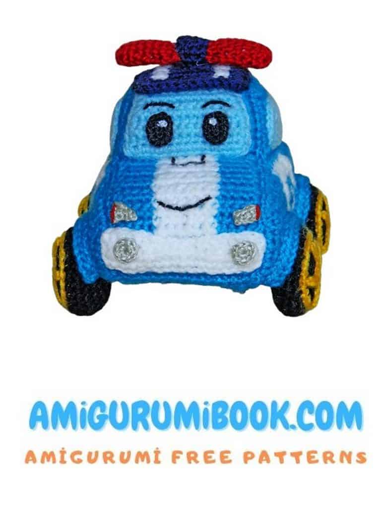 Poli Robocar Amigurumi