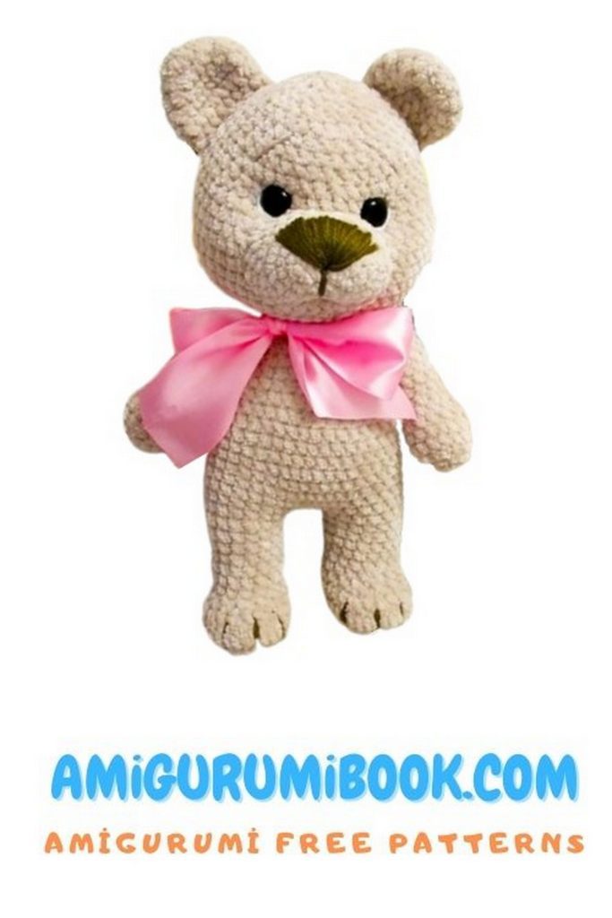 Brown Teddy Bear Amigurumi