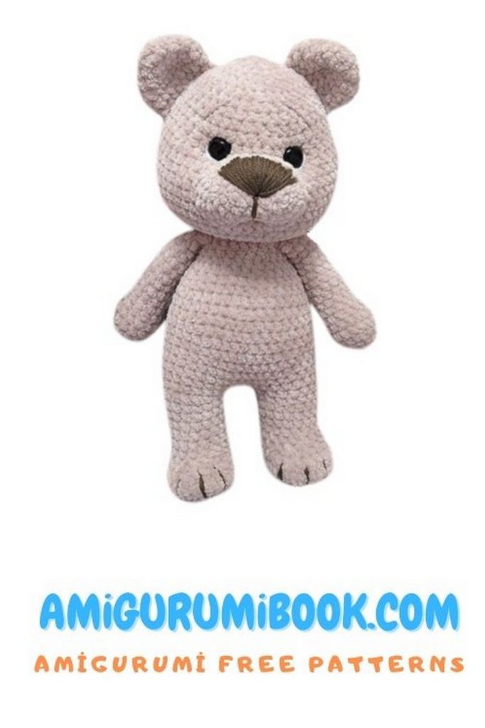 Brown Teddy Bear Amigurumi
