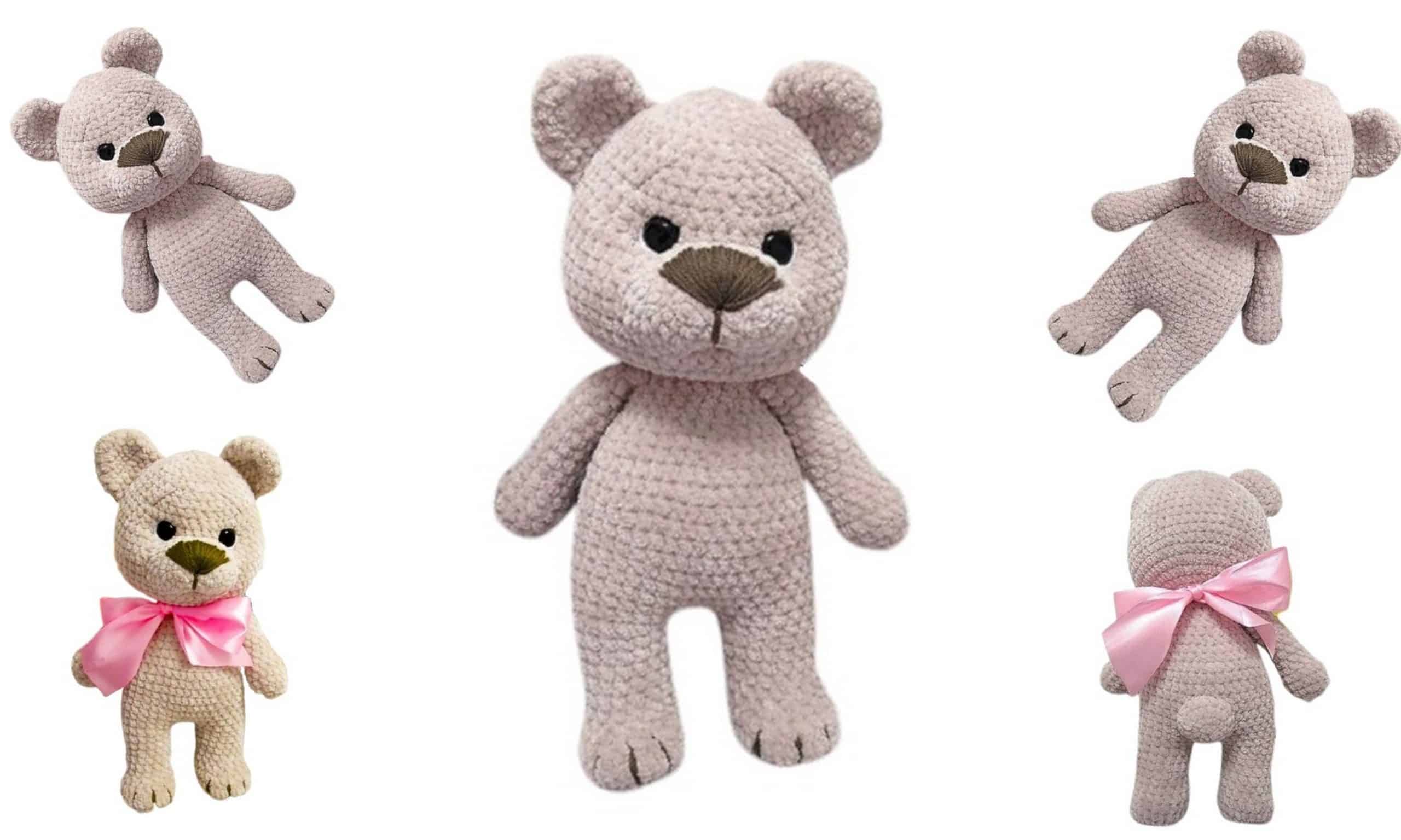 Brown Teddy Bear Amigurumi