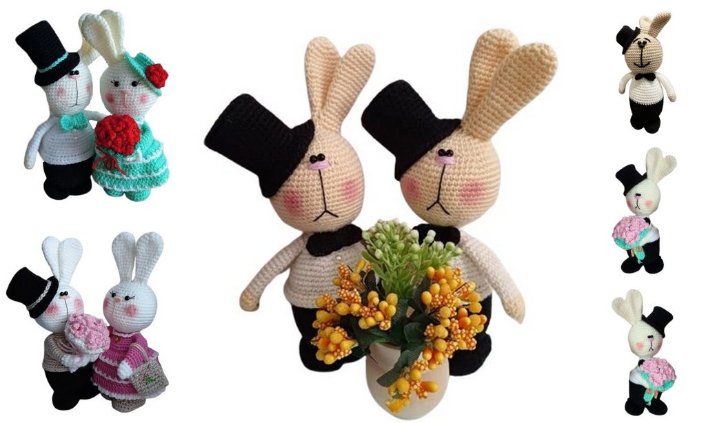 Gentleman Bunny Amigurumi