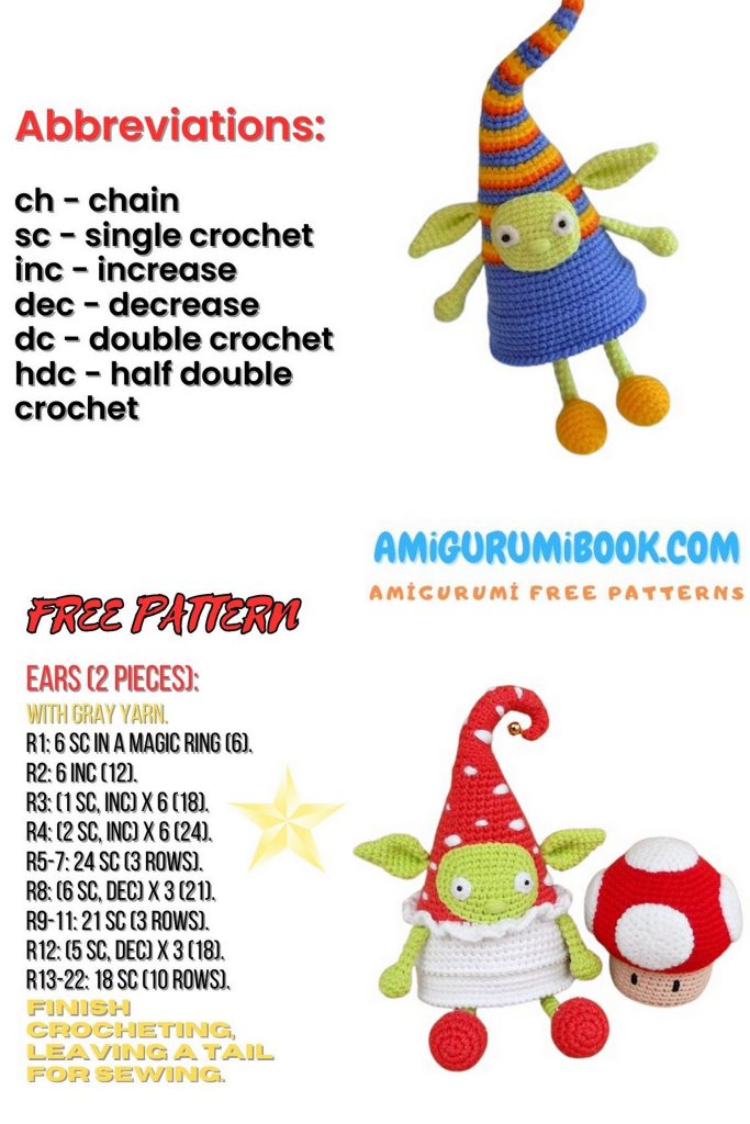 Spring Elf Amigurumi