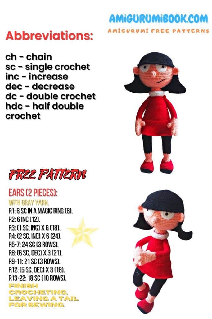 Rhonda Doll Amigurumi