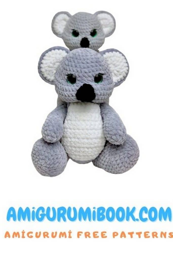 Koala Amigurumi Free Pattern