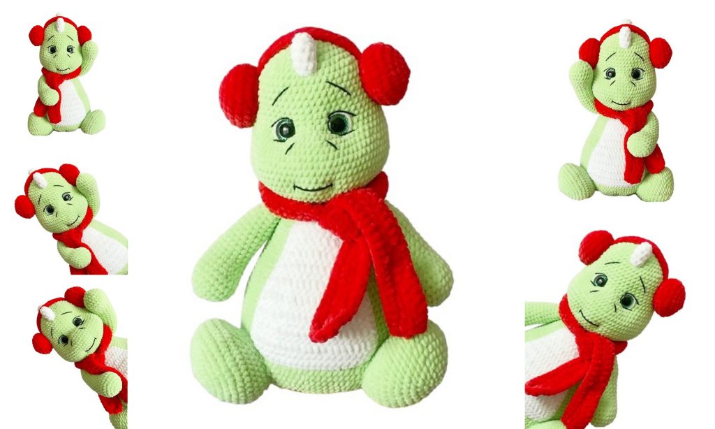 Dj Dragon Amigurumi