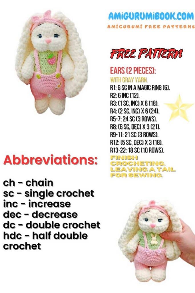 Amigurumi Bunny Bu