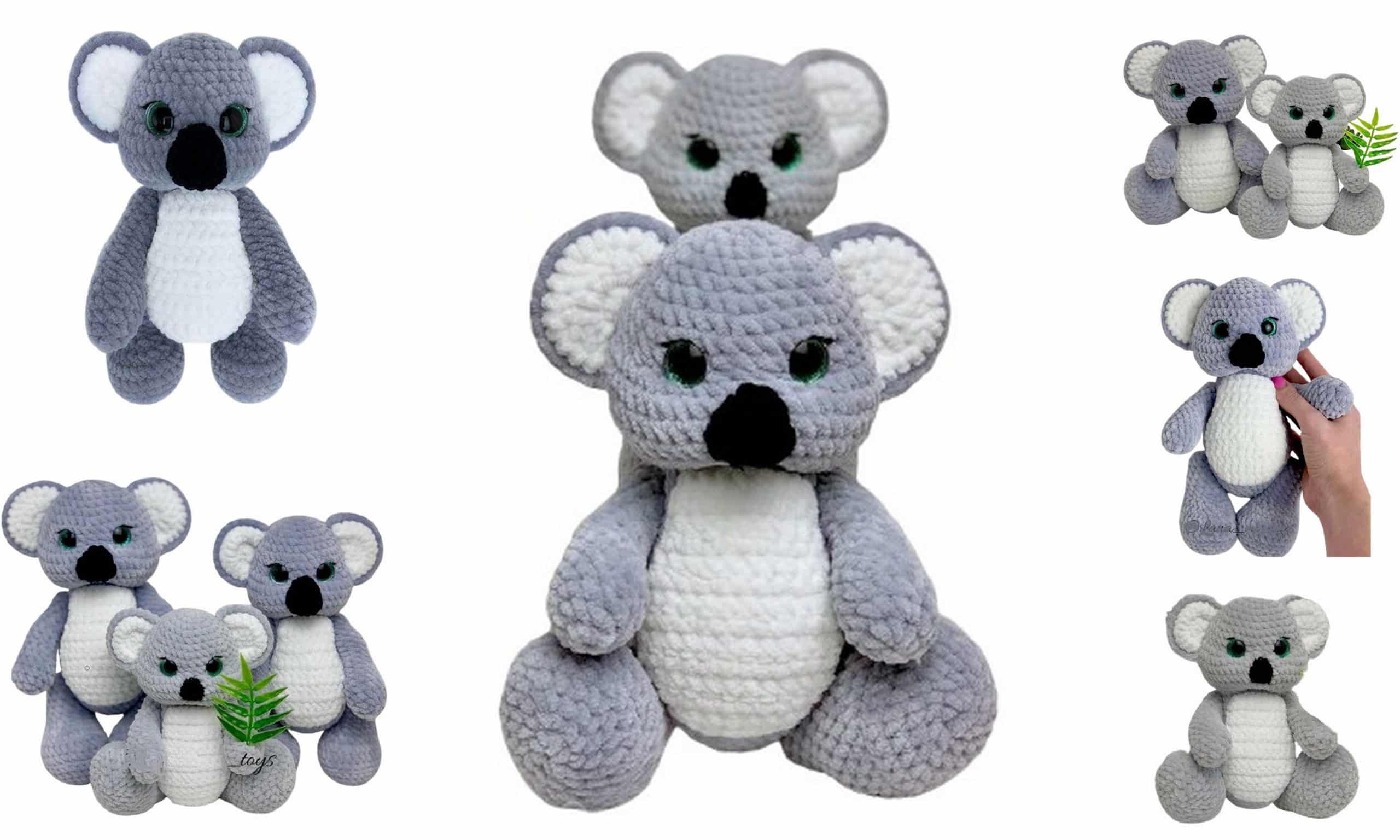 Koala Amigurumi Free Pattern