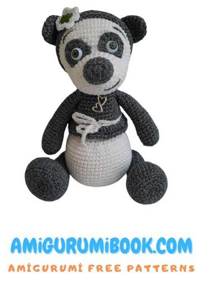 Panda Tanshi Amigurumi