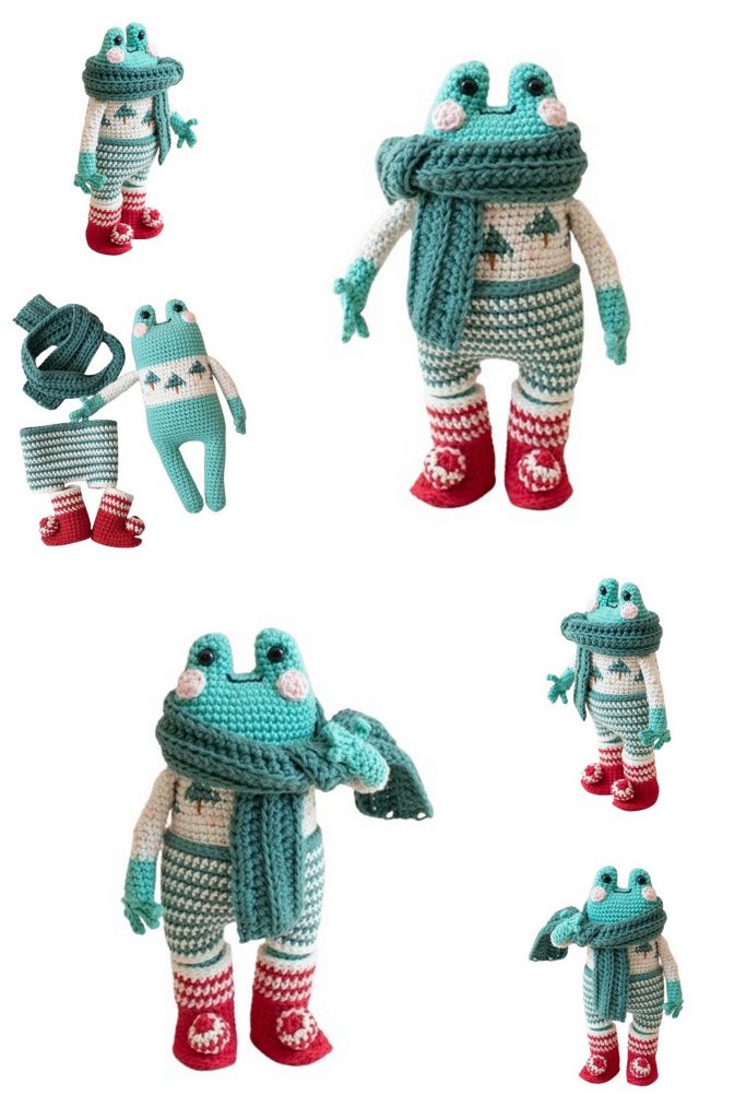 Oliver Frog Amigurumi