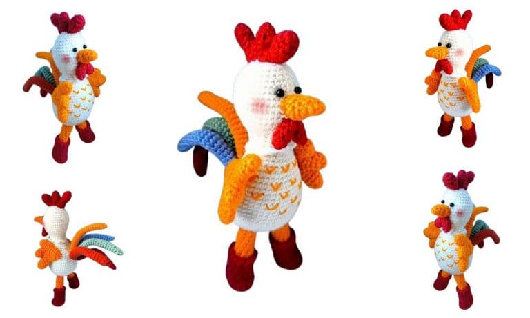 Amigurumi Rooster Pattern