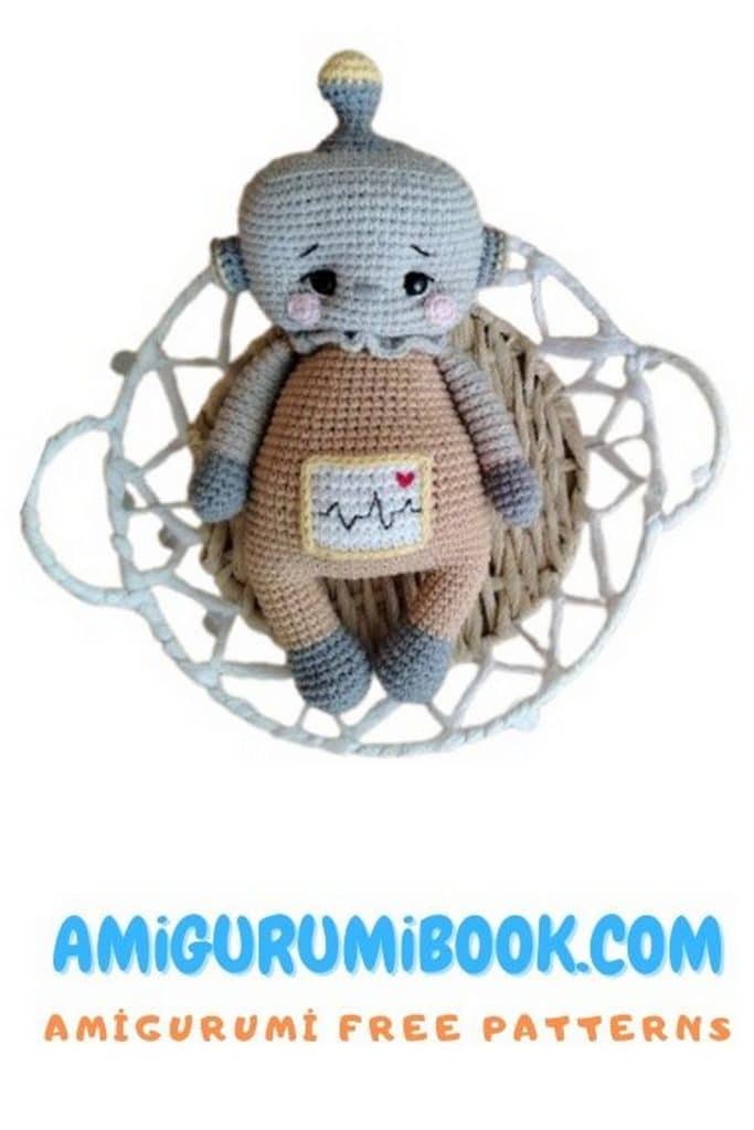 Baby Robot Amigurumi