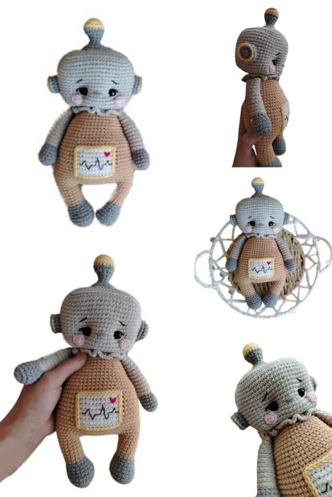 Baby Robot Amigurumi