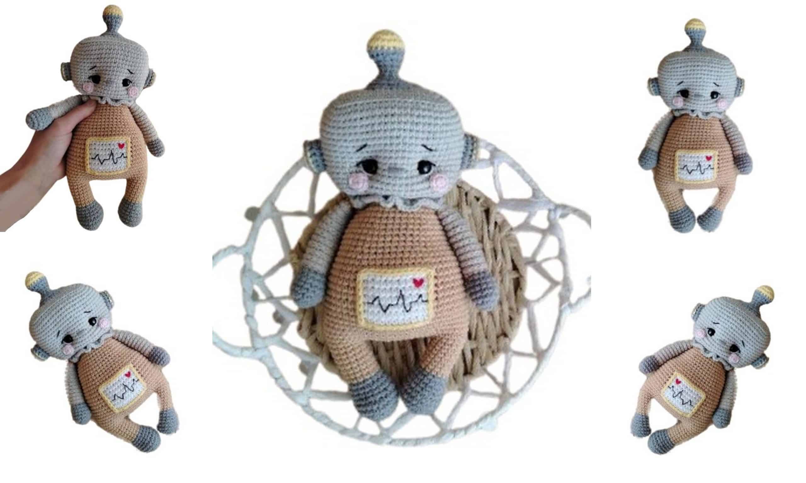 Baby Robot Amigurumi