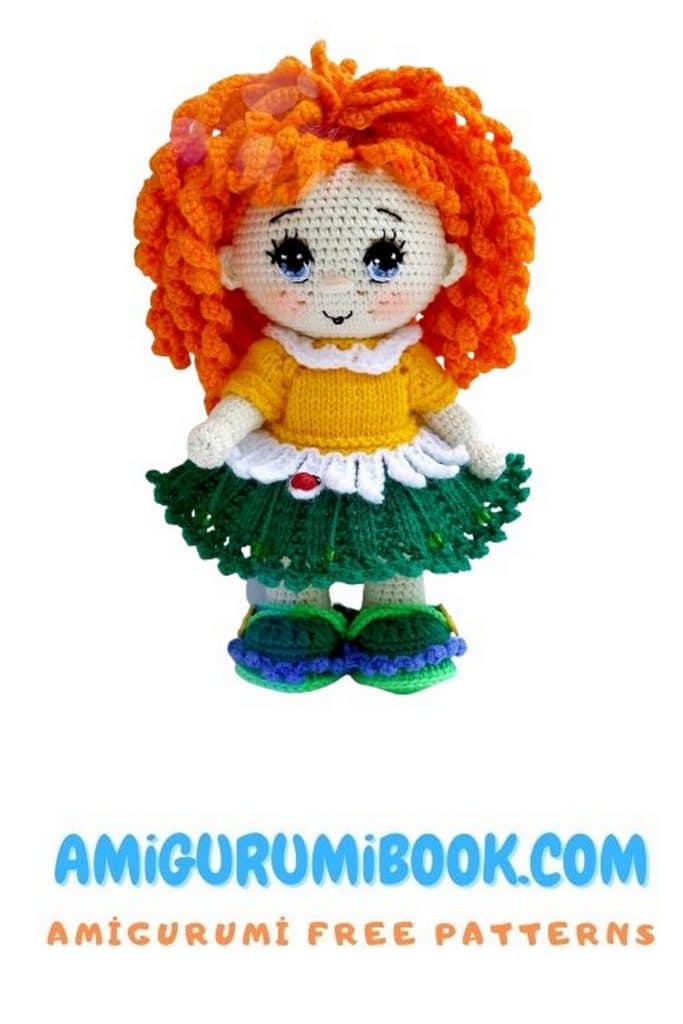 Cornflower Doll Amigurumi